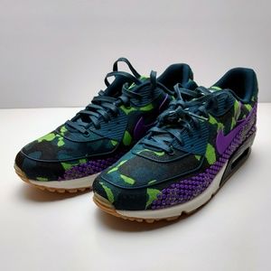 Nike Air Max 90 Jacquard Green Camouflage Size 8
